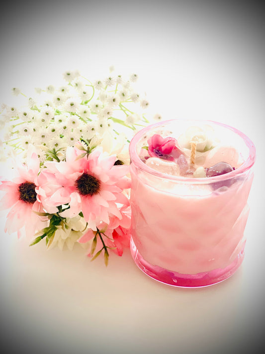Pink Daisies & Goji Berries