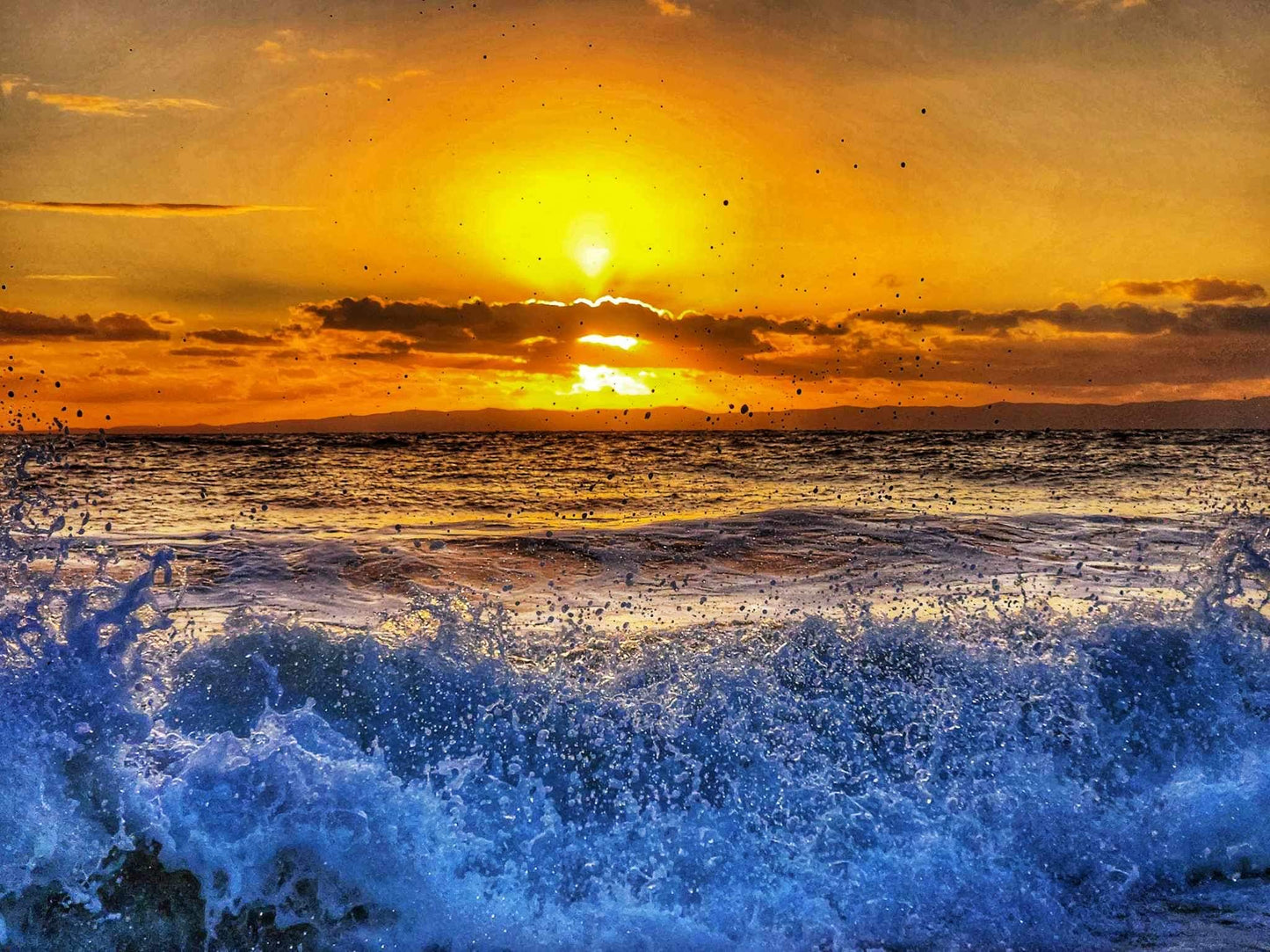 Digital Image - Bribie Sunrise & Splash
