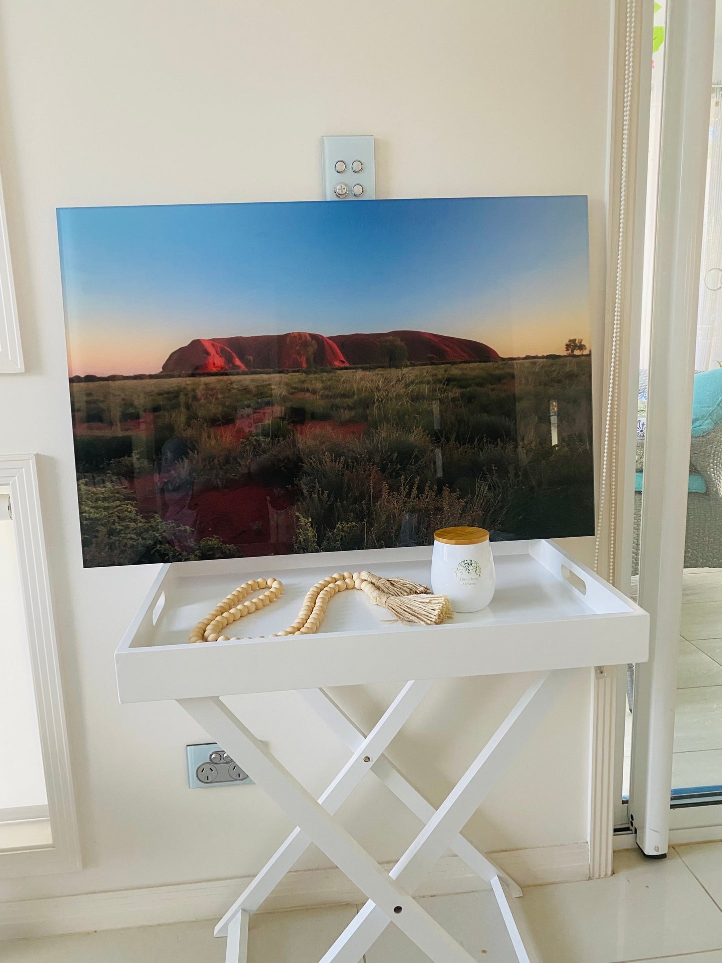 Uluru Sunrise Acrylic Wall Photo